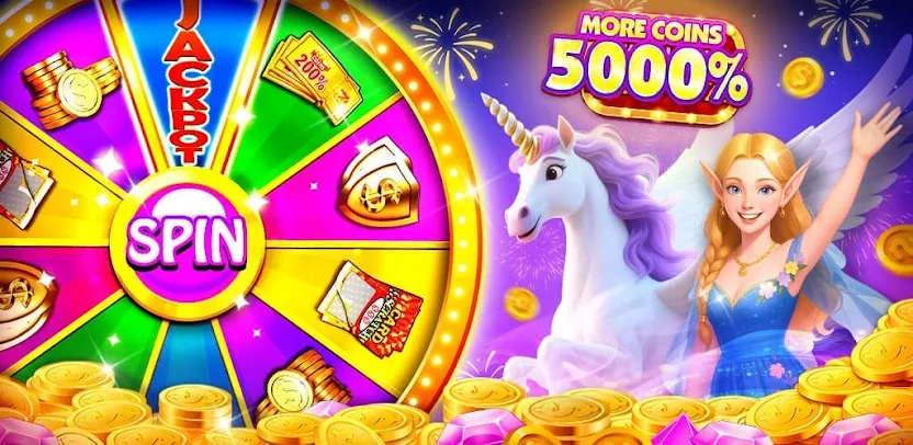Variedade de jogos de cassino online, incluindo slots e roleta